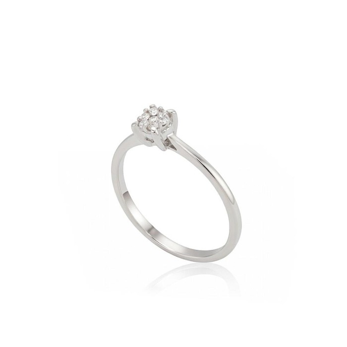 Gold Diamond Ring “Solitaire VI”