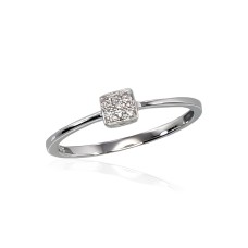 Gold Diamond Ring “Solitaire V”