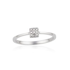 Gold Diamond Ring “Solitaire V”