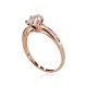 Gold Cubic Zirconia Ring “Juno Gold XXIII”