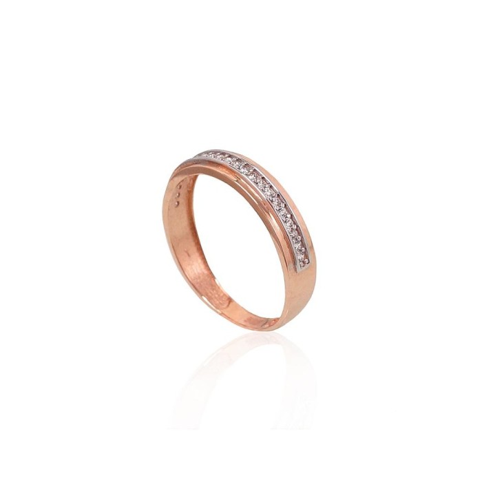 Gold Cubic Zirconia Ring “Ilifia IV”