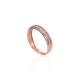 Gold Cubic Zirconia Ring “Ilifia IV”
