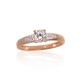 Gold Cubic Zirconia Ring “Juno Gold XXX”
