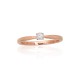 Gold Diamond Ring “Solitaire IX”