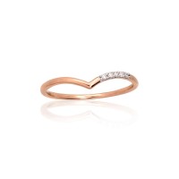 Gold Diamond Ring “Gull”