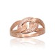 Gold Cubic Zirconia Ring “Omega II”