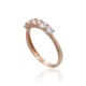Gold Cubic Zirconia Ring “Tokyo LII”