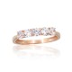 Gold Cubic Zirconia Ring “Tokyo LII”