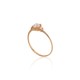 Gold Cubic Zirconia Ring “Juno Gold”