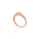 Gold Cubic Zirconia Ring “Juno Gold XLI”