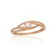 Gold Cubic Zirconia Ring “Shining Accent”