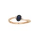 Gold Diamond and Sapphire Ring “Midnight Constellation”
