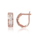 Gold Cubic Zirconia Earrings “Werth”