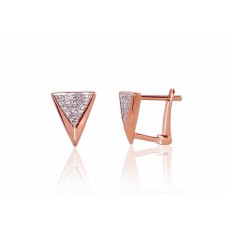 Gold Diamond Earrings “Melissandra”