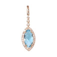 Gold Diamond and Topaz Pendant “Assortment”