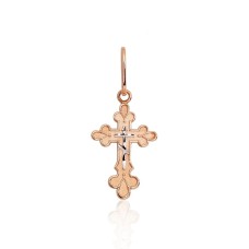 Gold Pendant “Crucifixion Of Christ III”