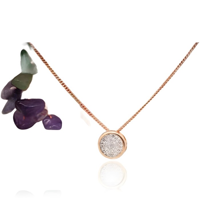 Gold Diamond Pendant “Perfection II”