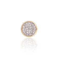 Gold Diamond Pendant “Perfection V”