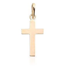 14K Yellow Gold Cross Pendant “Classic Gold XLIX”