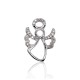 14K White Gold Diamond Pendant “Angel II”