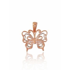Gold Pendant “Golden Butterfly VI”