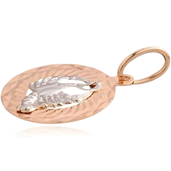 Gold Zodiac Pendant “Cancer V”