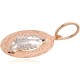 Gold Zodiac Pendant “Cancer V”