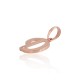 Gold Cubic Zirconia Letter Pendant “D IV”