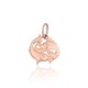 Gold Zodiac Pendant “Pisces V”