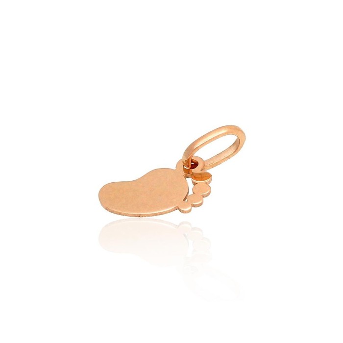 Gold Pendant “Footprints IX”