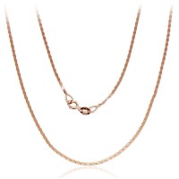 Italian Red Gold Chain “Snail”