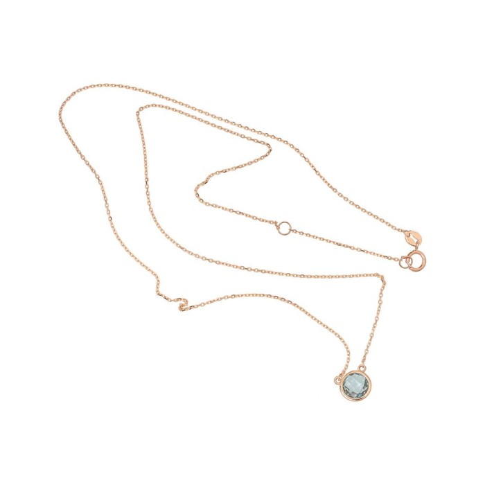 Gold Topaz Necklace “Sky Glow”