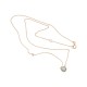 Gold Topaz Necklace “Sky Glow”