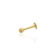 Gold Lip Piercing “Golden Dawn”