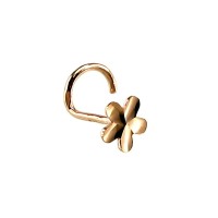 14K Red Gold Nose Piercing “Golden Flower VIII”