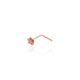 Gold Cubic Zirconia Nose Piercing “Golden Flower VI”
