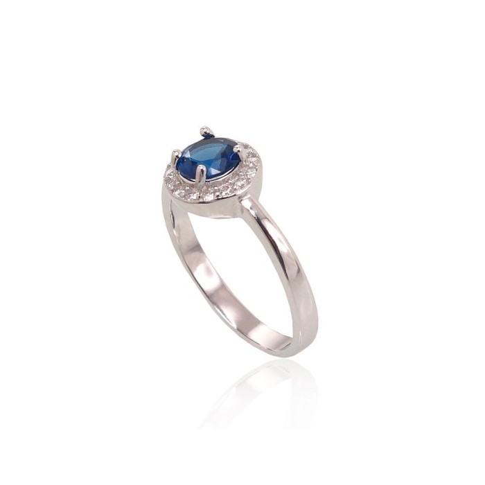 Sterling Silver Cubic Zirconia Ring “Splendor II”