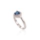 Sterling Silver Cubic Zirconia Ring “Splendor II”