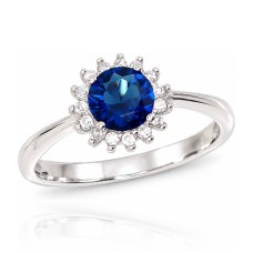 Sterling Silver Cubic Zirconia Ring “Splendor”