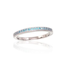 Sterling Silver Cubic Zirconia Ring “Belle II”