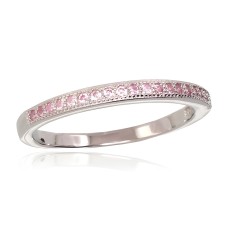 Sterling Silver Cubic Zirconia Ring “Belle”
