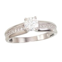 Sterling Silver Cubic Zirconia Ring “Sophie II”