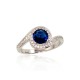 Sterling Silver Cubic Zirconia Ring “Comet II”
