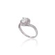 Sterling Silver Cubic Zirconia Ring “Comet”