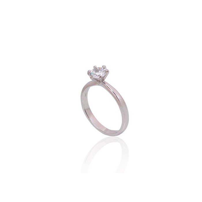 Sterling Silver Cubic Zirconia Ring “Juno III”
