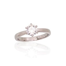 Sterling Silver Cubic Zirconia Ring “Juno III”