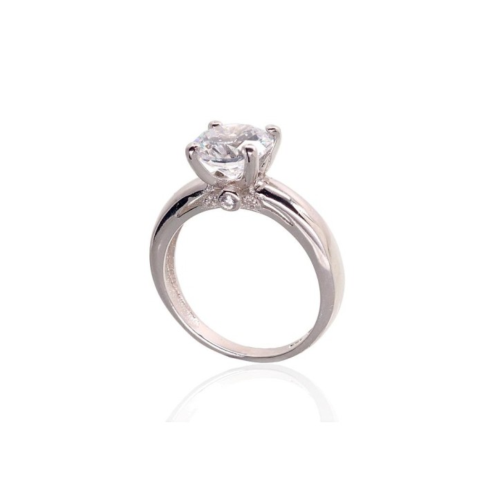 Sterling Silver Cubic Zirconia Ring “Juno”