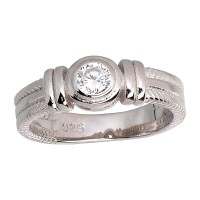 Sterling Silver Cubic Zirconia Ring “Tokyo III”