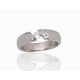 Sterling Silver Cubic Zirconia Ring “Tokyo II”