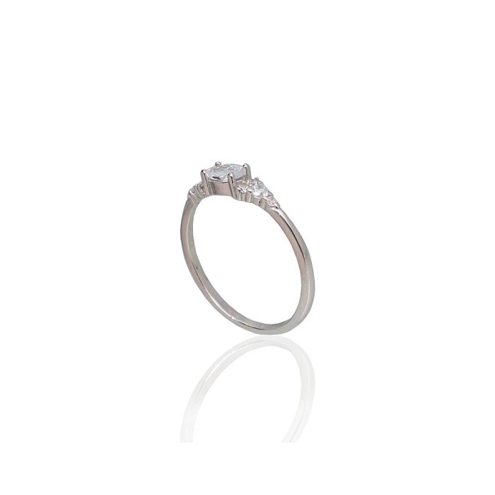 Sterling Silver Cubic Zirconia Ring “Vienna”